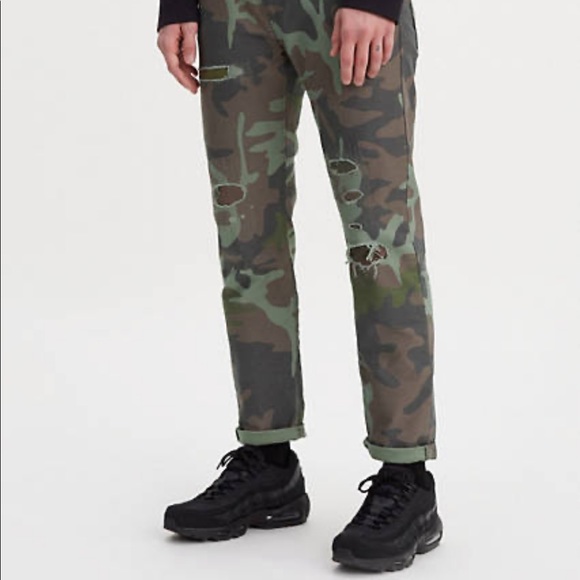 Levi's Other - Levi’s HI-BALL Roll Camo Jeans Sz 33
